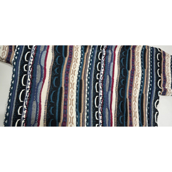 Vintage Cotton Traders Sweater Adult XL/T Knit Textured Pullover Mens Crewneck - Picture 3 of 10